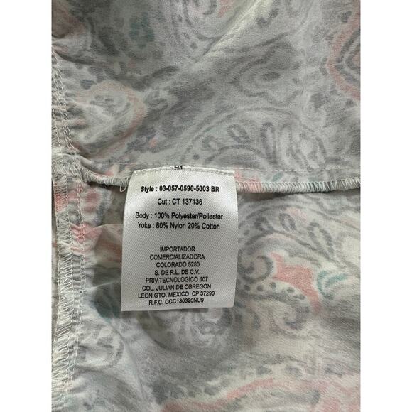 Roper Long Sleeve Floral Print V-Neck Western Dress sz Small - Picture 6 of 6